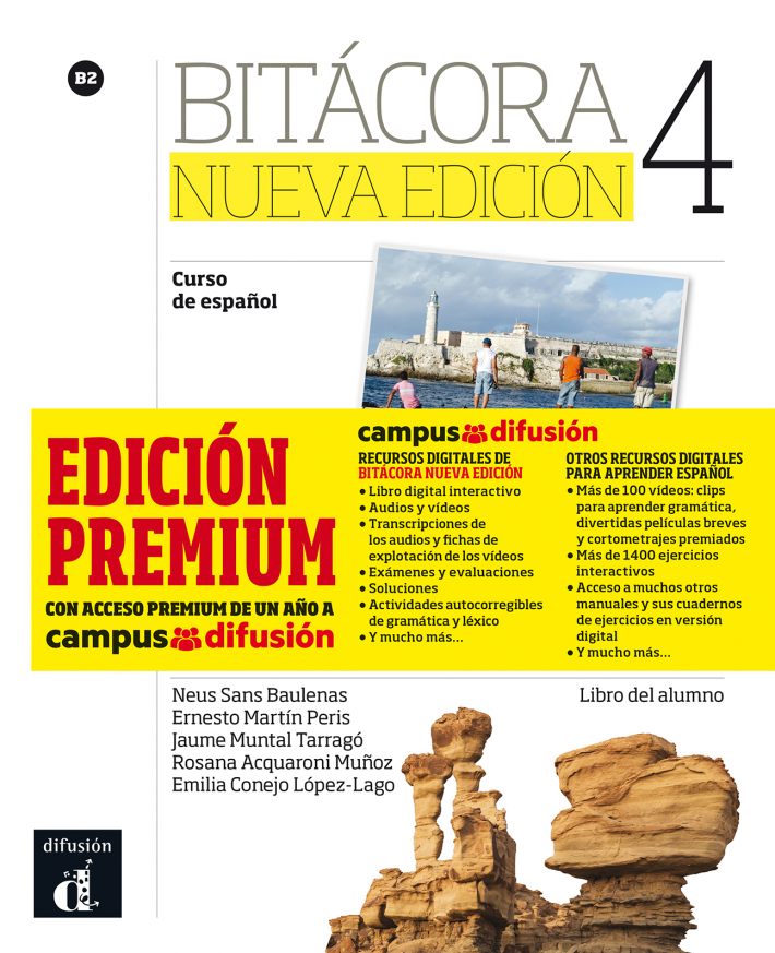 Bitácora 4 Nueva edición - Libro del alumno Premium