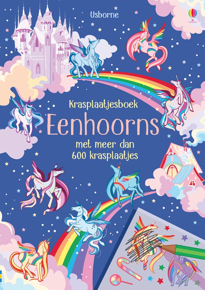 Krasplaatjesboek Eenhoorn
