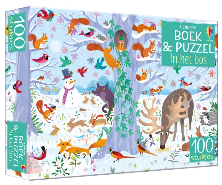 Boek & Puzzel In het bos