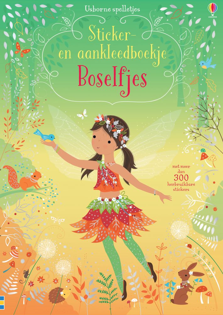 Sticker- en aankleedboekje Boselfjes