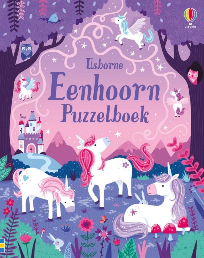 Eenhoorn puzzelboek