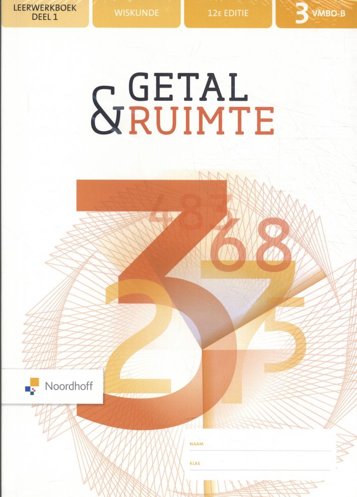 Getal & Ruimte 12e ed vmbo-b 3 leerwerkboeken 1 + 2