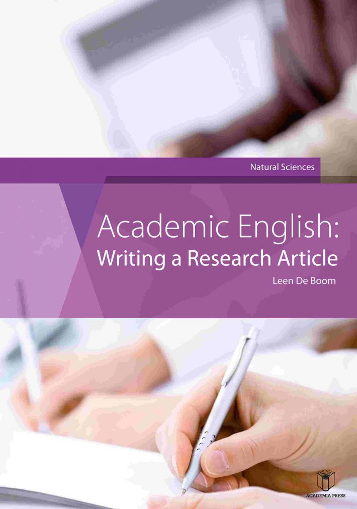 Academic English: Natural Sciences • Academic English: Writing a research article