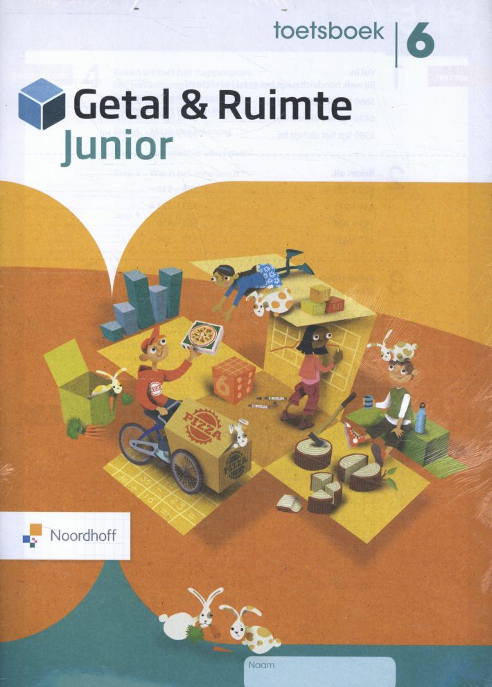 Getal & Ruimte Junior leerwerkboek + toetsboek groep 6 set