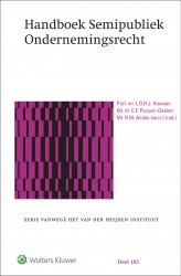 Handboek Semipubliek Ondernemingsrecht &bullet; Handboek semipubliek ondernemingsrecht