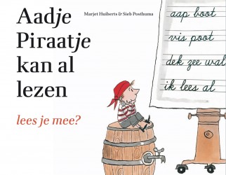Aadje Piraatje kan al lezen