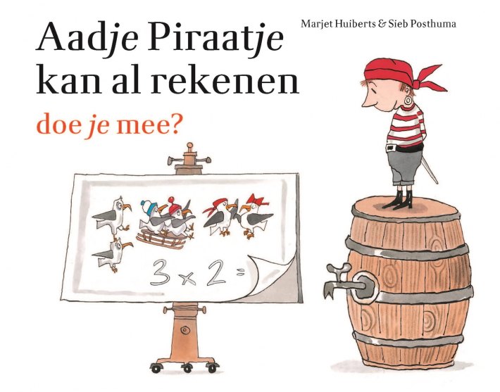 Aadje Piraatje kan al rekenen