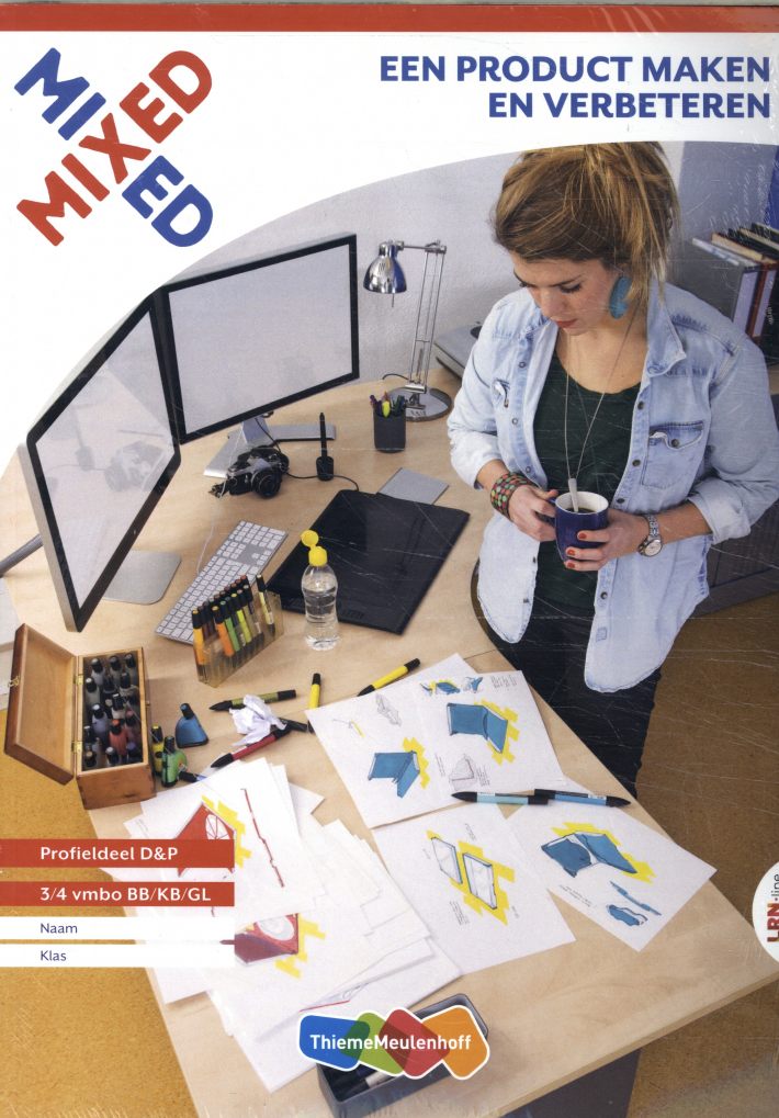 MIXED LRN-line online + boek Een product maken en verbeteren 3/4 vmbo
