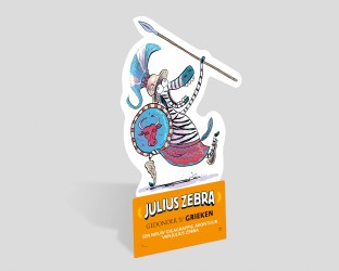 Julius Zebra - 4 Gedonder met de Grieken (Backcard + 8 ex.)
