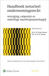 Handboek notarieel ondernemingsrecht • Handboek notarieel ondernemingsrecht