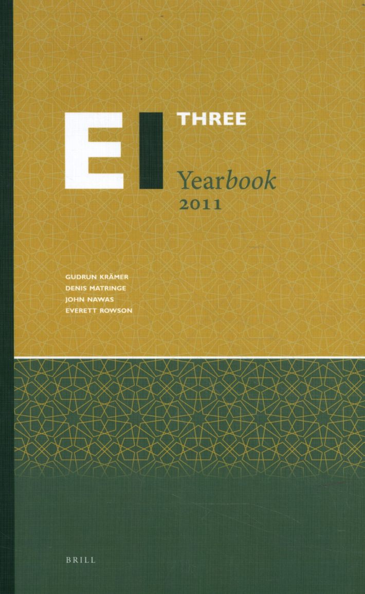 Encyclopaedia of Islam Three Yearbook 2011