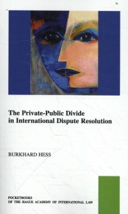 The Private-Public Law Divide in International Dispute Resolution