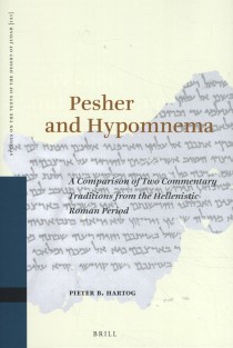 Pesher and Hypomnema