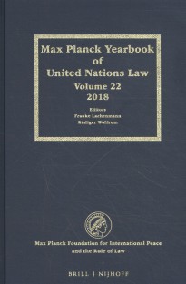 Max Planck Yearbook of United Nations Law, Volume 22 (2018