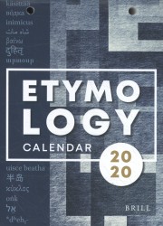 Etymological Calendar 2020