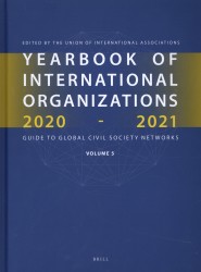 Yearbook of International Organizations 2020-2021, Volume 5
