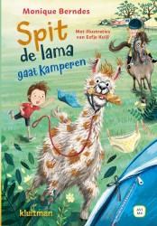 Spit de lama gaat kamperen