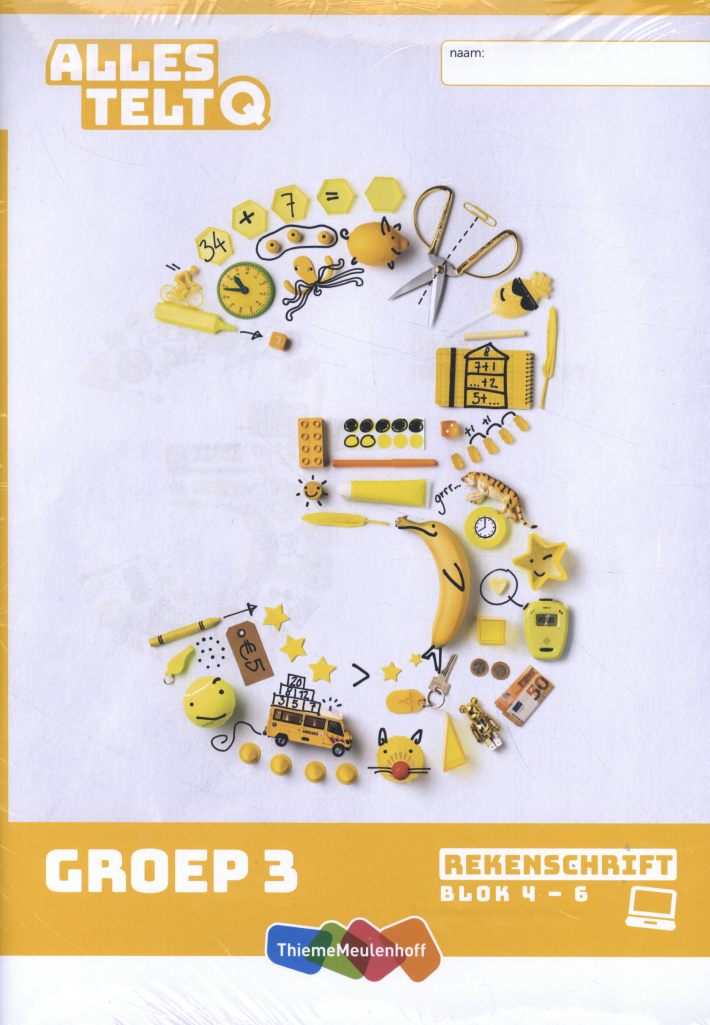 Alles telt Q Rekenschrift bij digitaal werken groep 3 (set a 5 ex) Alles telt Q Rekenschrift bij digitaal werken groep 3 (set a 5 ex)