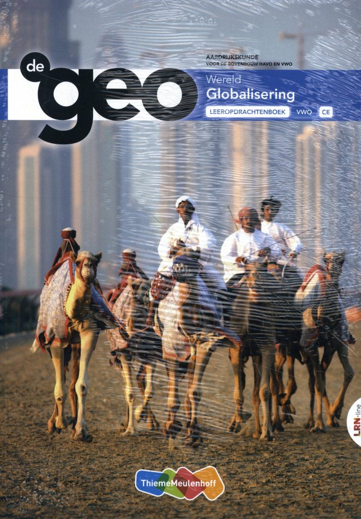 De Geo LRN-line online + boek 5 vwo
