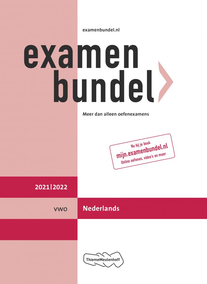 Examenbundel vwo Nederlands