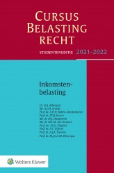 Studenteneditie Cursus Belastingrecht Inkomstenbelasting 2021-2022