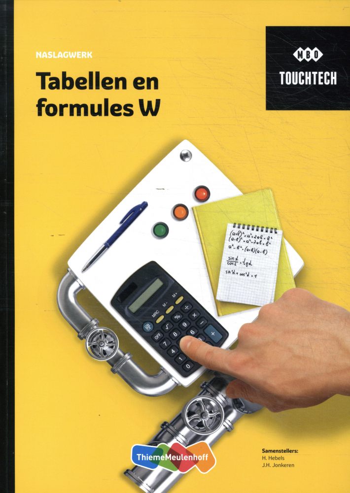 TouchTech Tabellen en formules W