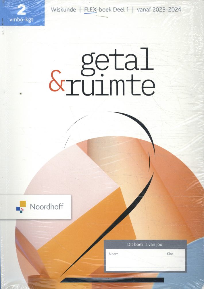 Getal & Ruimte 13e ed vmbo-kgt 2 FLEX leerboek 1 en 2