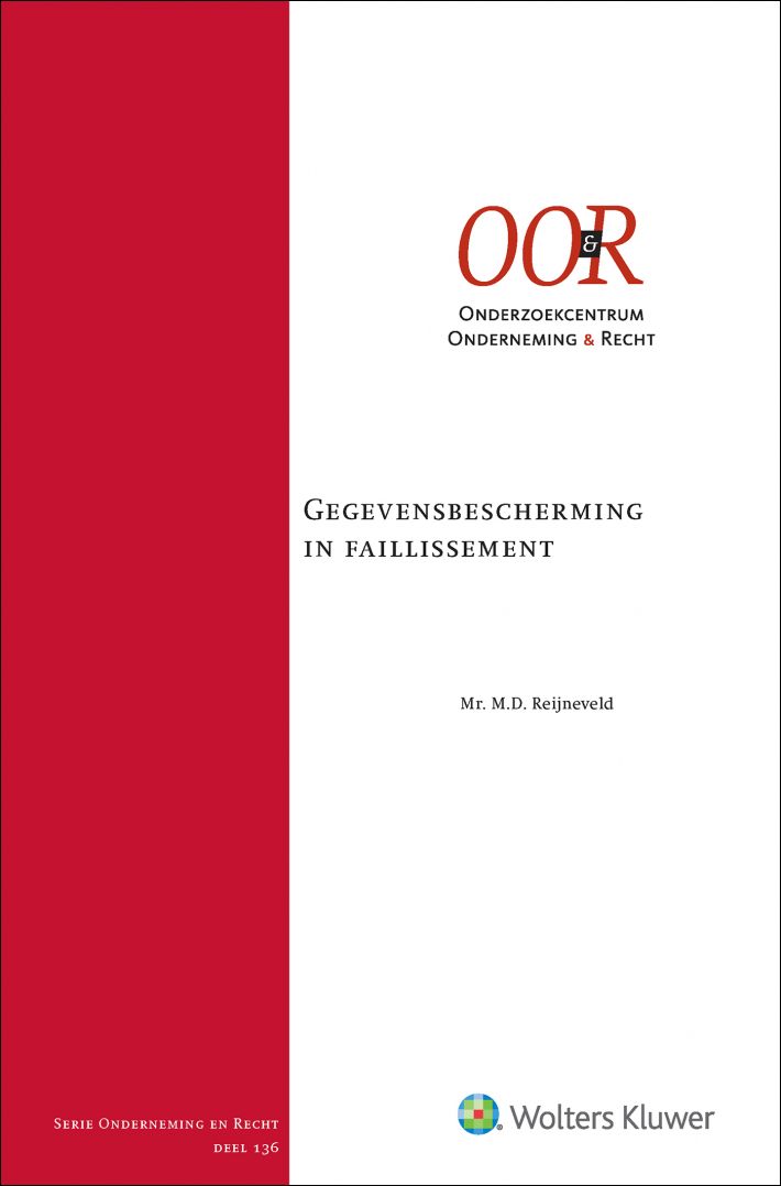 Gegevensbescherming in faillissement