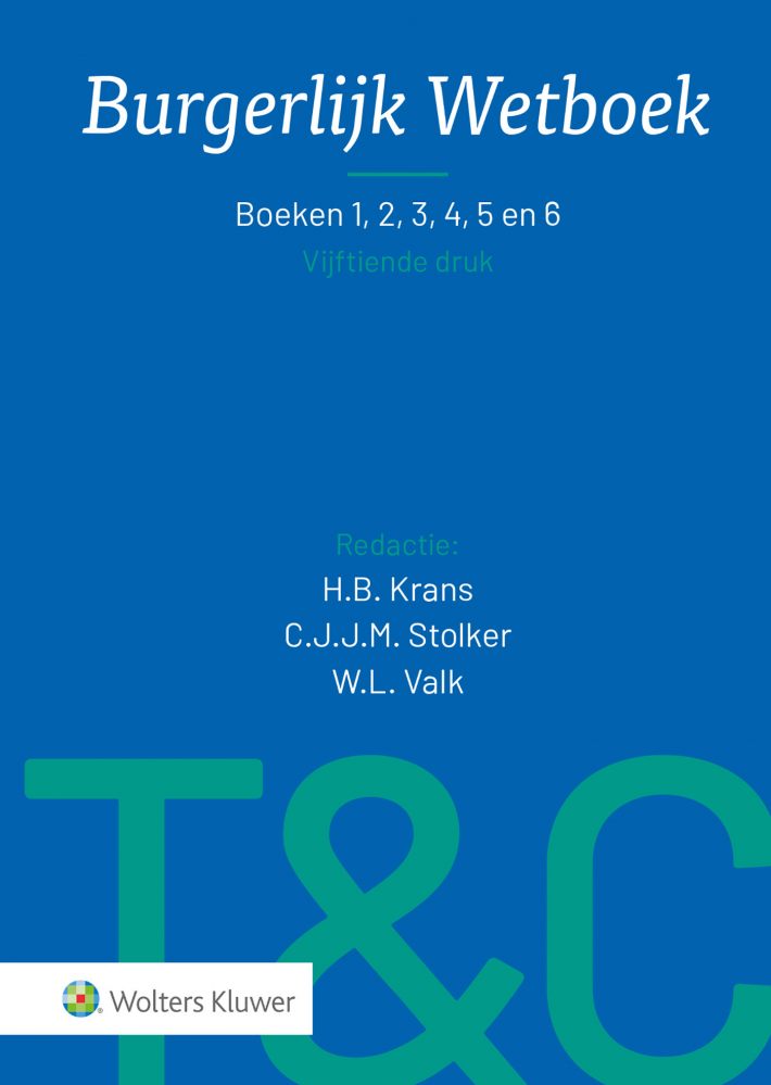 Tekst & Commentaar Burgerlijk Wetboek