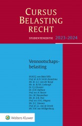 Cursus Belastingrecht Vennootschapsbelasting