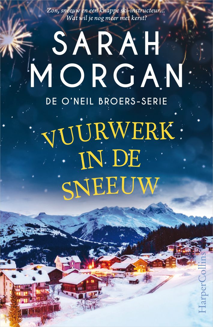 Vuurwerk in de sneeuw • Vuurwerk in de sneeuw