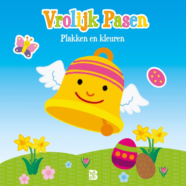 Vrolijk Pasen - kleuren en plakken