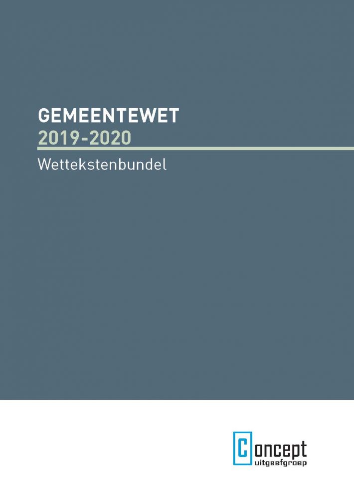 Gemeentewet 2019-2020