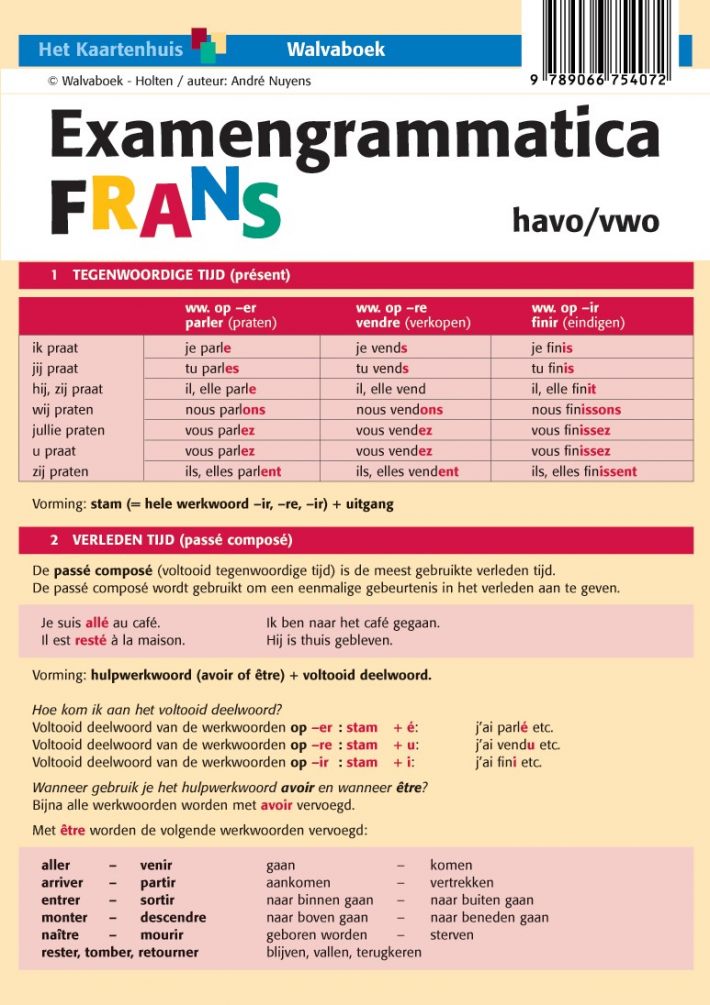 Examengrammatica Frans