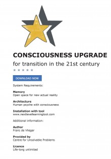 Consciousness upgrade for transition in the 21st century