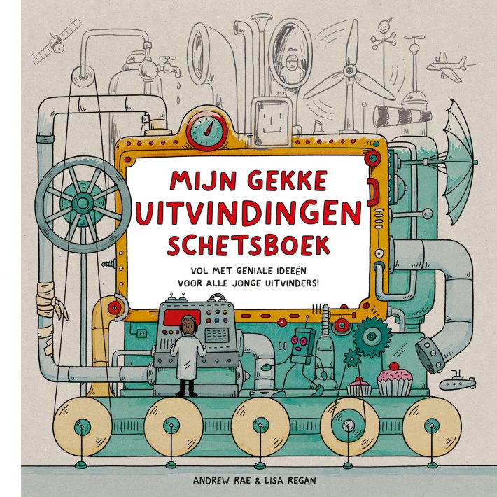 Mijn gekke uitvindingen schetsboek