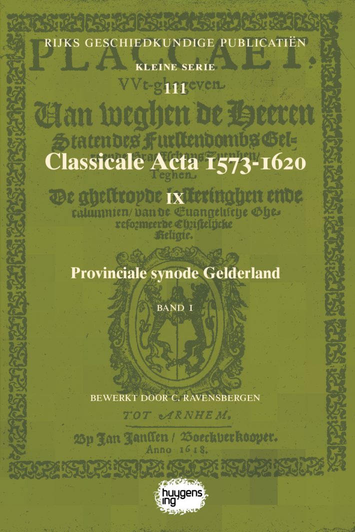 Classicale Acta 1573-1620 IX • Classicale Acta 1573-1620 IX