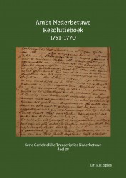 Ambt Nederbetuwe Resolutieboek 1751-1770