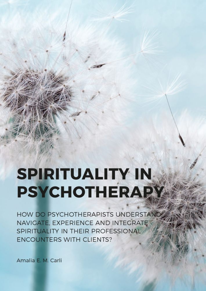 Spirituality in Psychotherapy • Spirituality in Psychotherapy