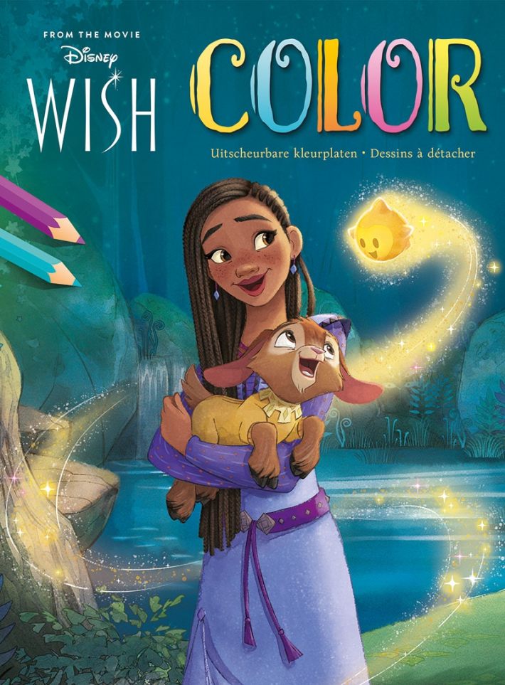Disney Color Wish kleurblok / Disney Color Wish bloc de coloriage Disney Color Wish kleurblok / Disney Color Wish bloc de coloriage