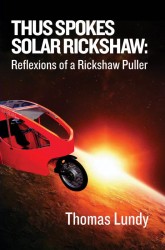 Thus spokes solar rickshaw