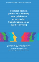 Goederen met een publieke bestemming naar publiek- en privaatrecht: (private) eigendom en algemeen belang