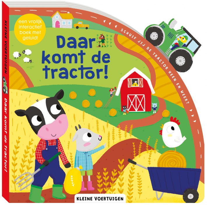 Daar komt de tractor