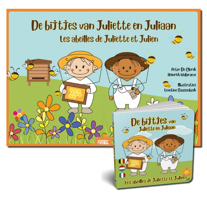 De bijtjes van Juliette en Juliaan kamishibai vertelplaten + boek