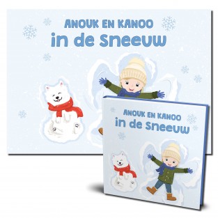 Anouk en Kanoo in de sneeuw kamishibai vertelplaten + boek