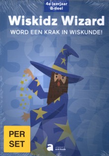 Wiskidz Wizard - Werkboeken B - 4e leerjaar (set van 5 ex.)