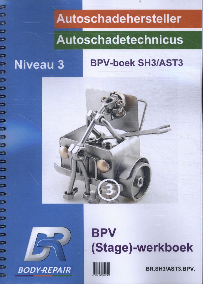 BPV boek autoschadehersteller/autoschadetechnicus