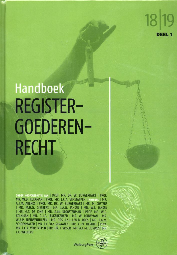 Handboek Registergoederenrecht