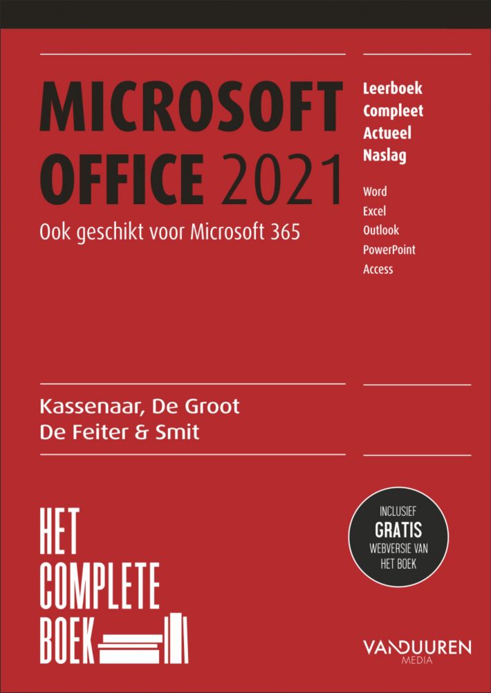 Het Complete Boek Office 2021