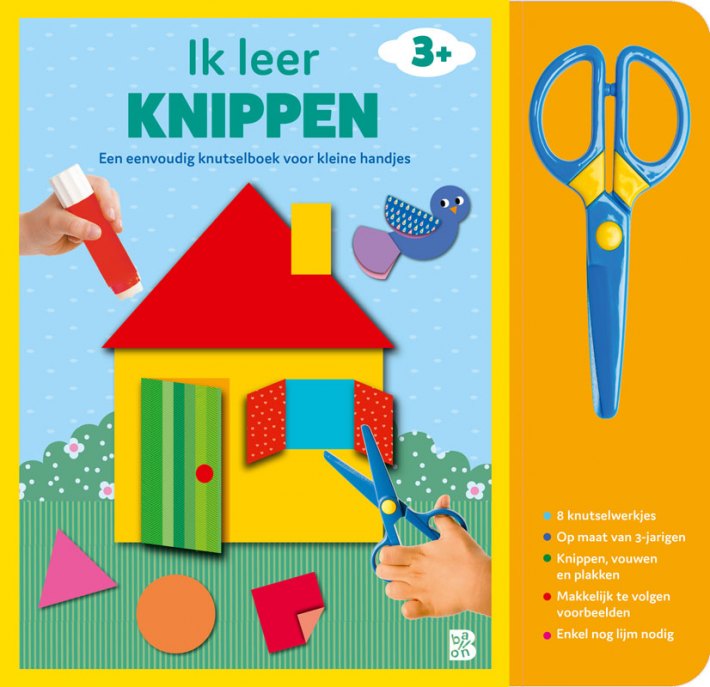 Ik leer knippen 3+ (huis) + schaartje